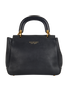 DK88 Top Handle, &pound;280, Handbags, Black, Leather, Back view